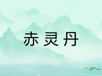 赤灵丹