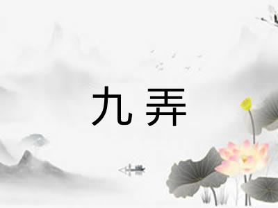 九弄