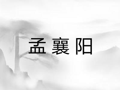 孟襄阳