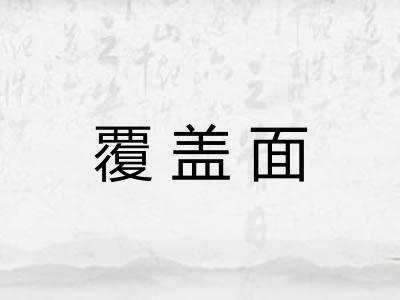 覆盖面