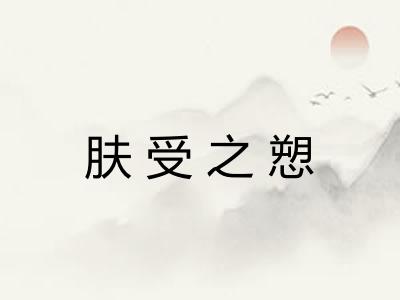 肤受之愬