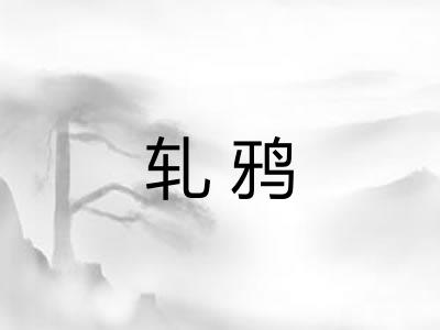 轧鸦