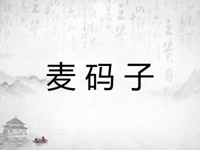 麦码子