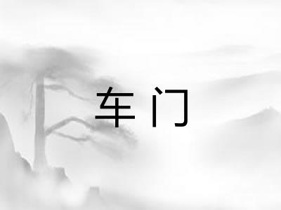 车门