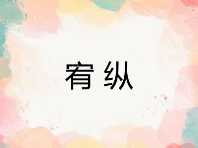 宥纵