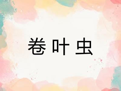 卷叶虫