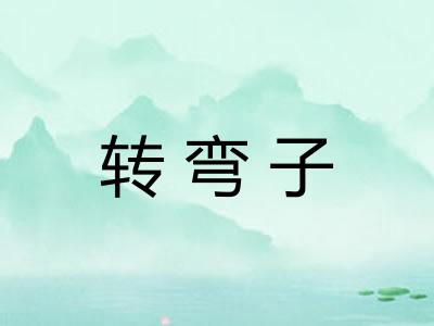转弯子