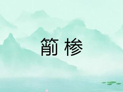 箾椮