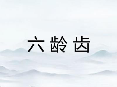 六龄齿