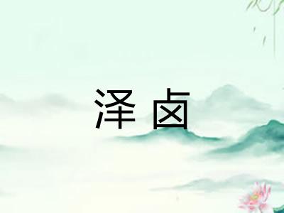 泽卤