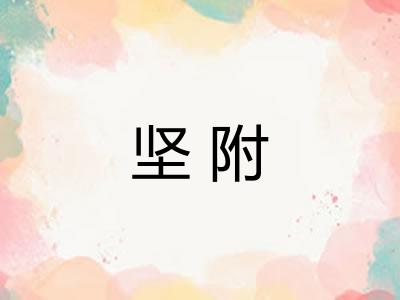 坚附
