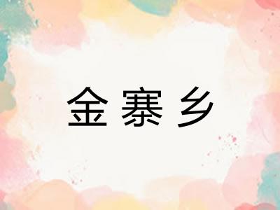 金寨乡