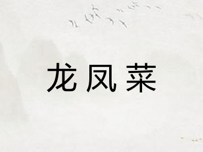 龙凤菜