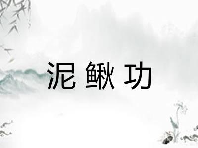 泥鳅功