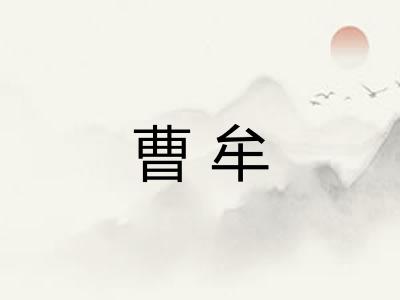 曹牟