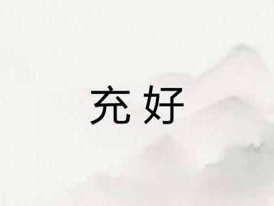 充好
