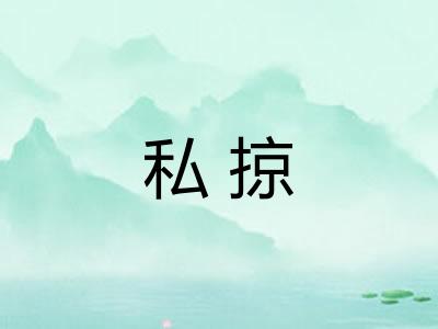 私掠