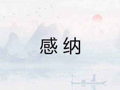 感纳