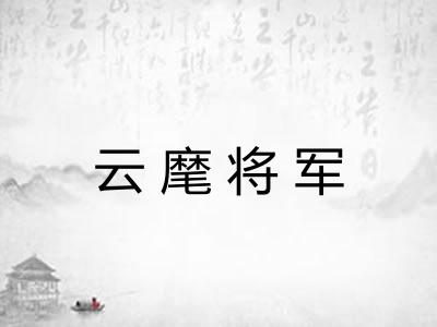 云麾将军