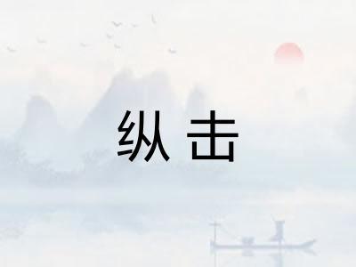 纵击