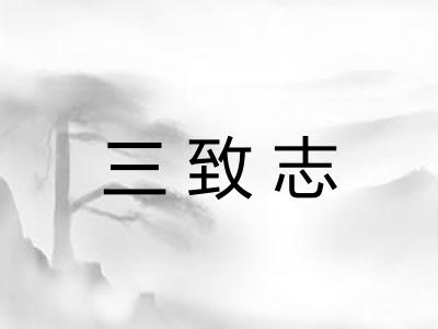 三致志