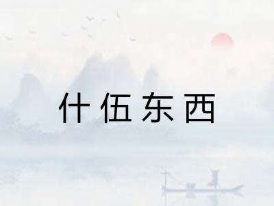 什伍东西