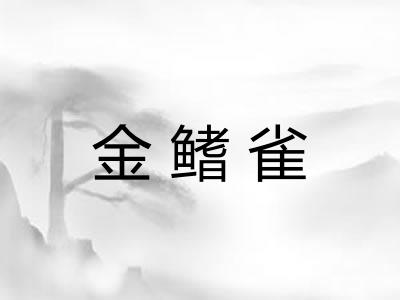 金鳍雀