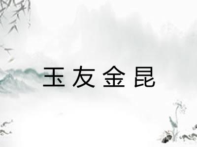 玉友金昆