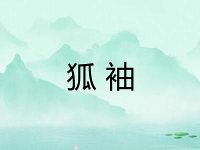 狐袖