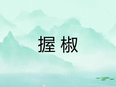 握椒