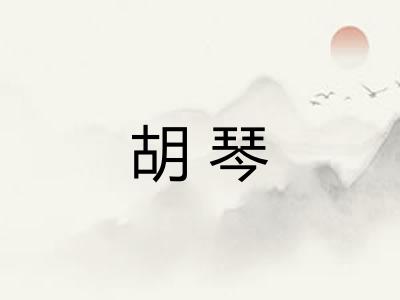 胡琴