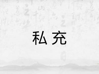 私充