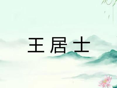 王居士