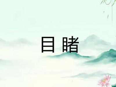 目睹