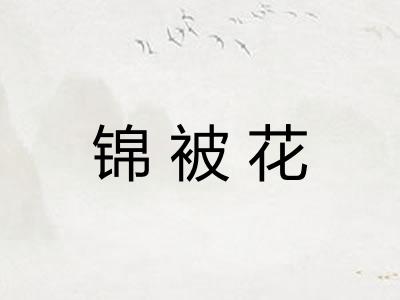 锦被花