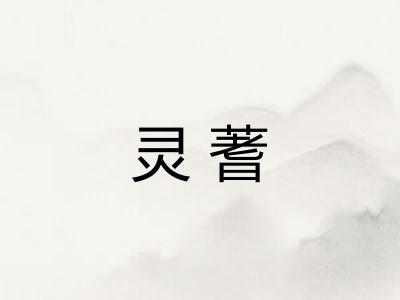 灵蓍