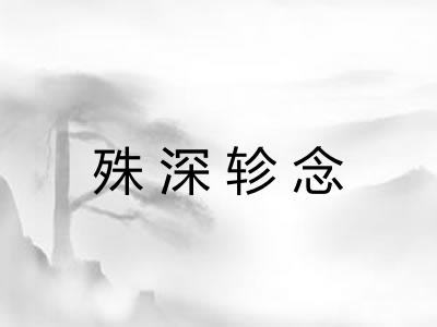 殊深轸念