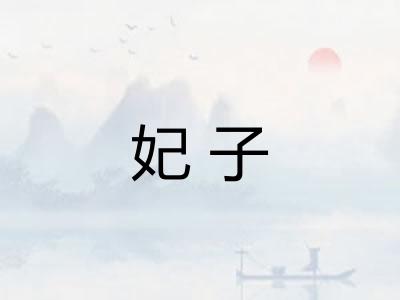 妃子