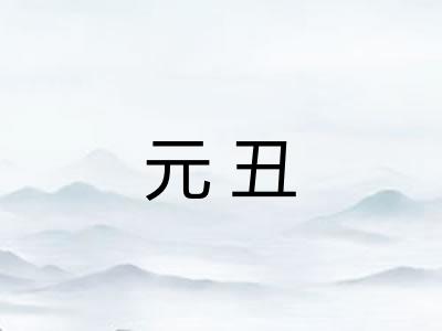 元丑