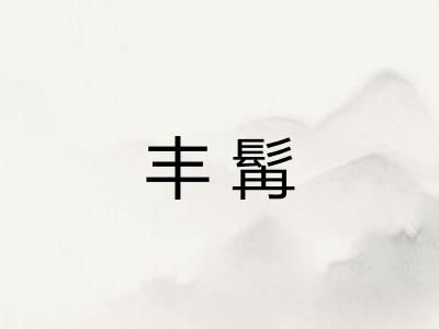 丰髯