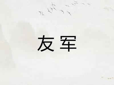 友军