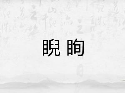 睨眴