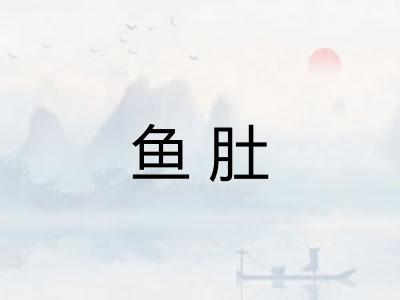 鱼肚