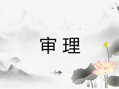 审理