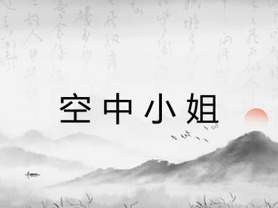 空中小姐
