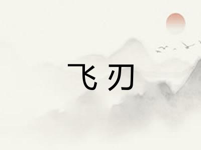 飞刃
