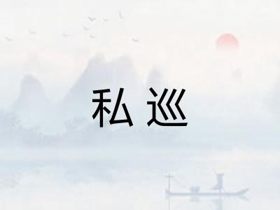 私巡