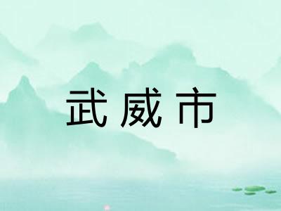 武威市