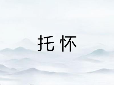 托怀