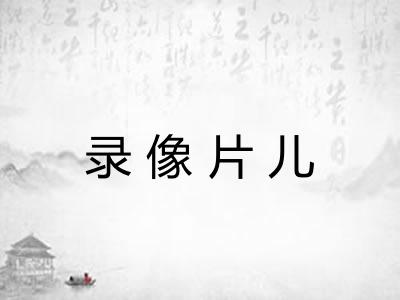 录像片儿